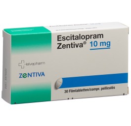ESCITALOPRAM Zentiva cpr pell 10 mg 30 pce