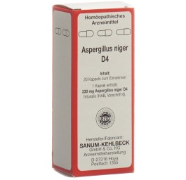 SANUM aspergillus niger caps 4 D 20 pce