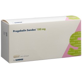 PREGABALINE Sandoz caps 150 mg 3 x 56 pce