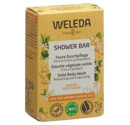 WELEDA douche végétale solide gingemb petitgr 75 g