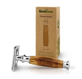 BAMBAW rasoir de sécurité en bambou classique arge