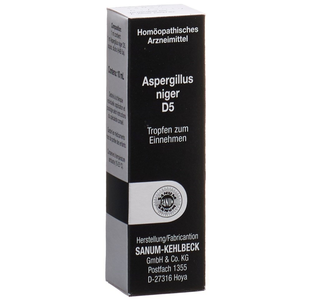 SANUM aspergillus niger gouttes 5 D 10 ml
