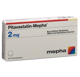 PITAVASTATIN Mepha cpr pell 2 mg 30 pce