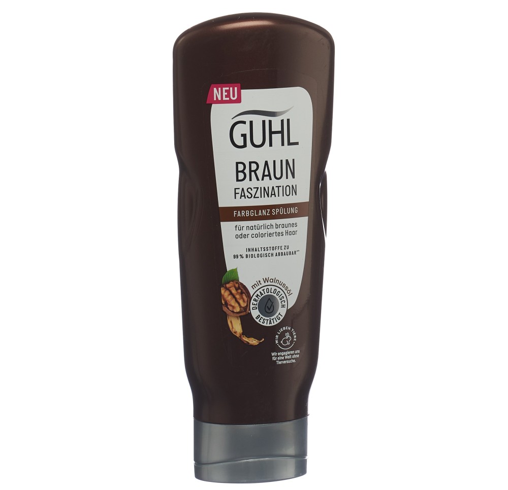 GUHL Braun Faszination Spülung Farbglanz fl 200 ml