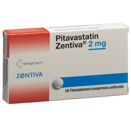 PITAVASTATIN Zentiva cpr pell 2 mg 28 pce