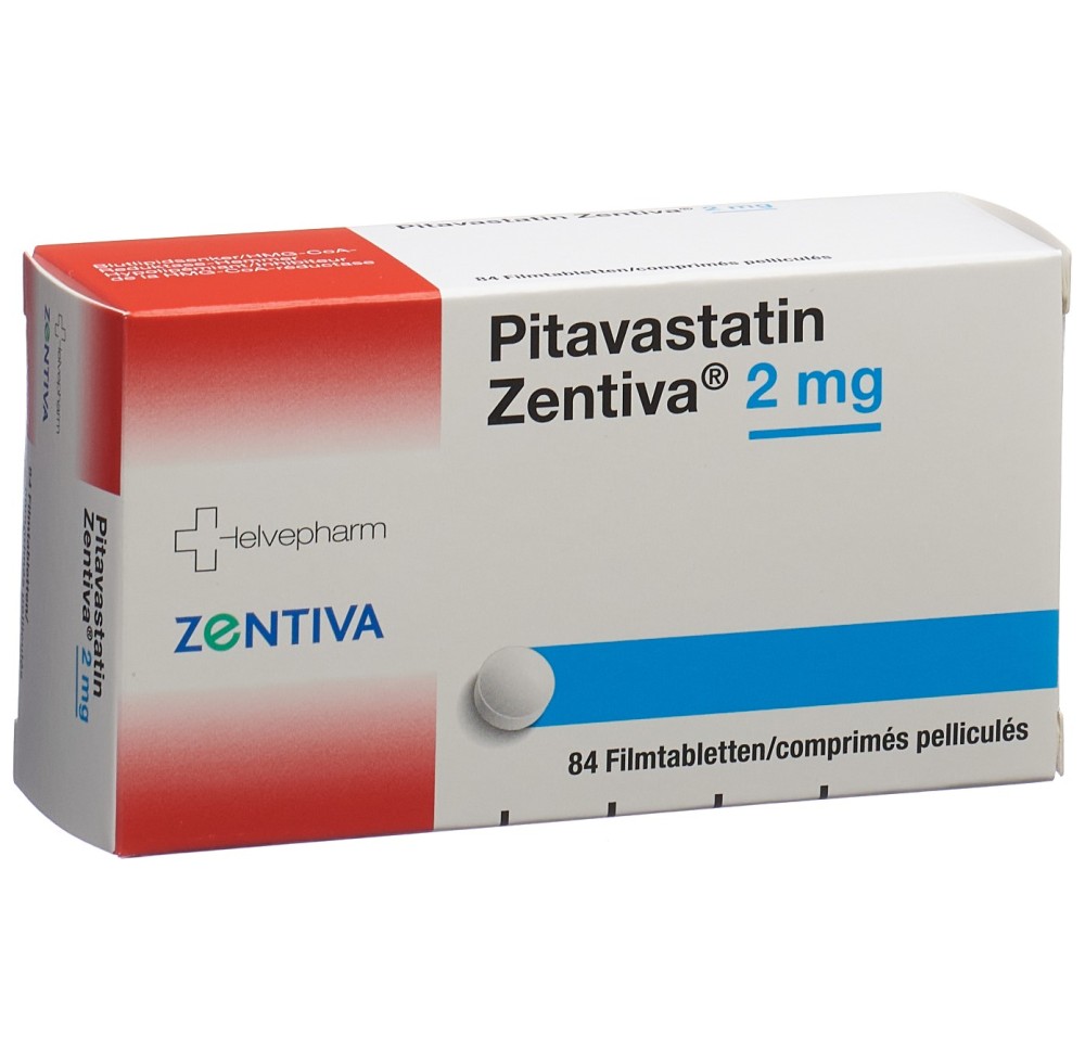 PITAVASTATIN Zentiva cpr pell 2 mg 84 pce PITAVASTATIN Zentiva cpr pell 2 mg 84 pce