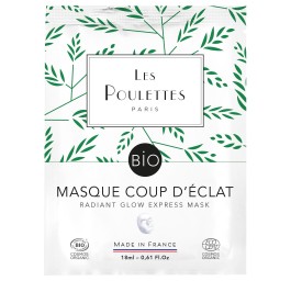 LES POULETTES Mask Radiant Glow Express sach 18 ml