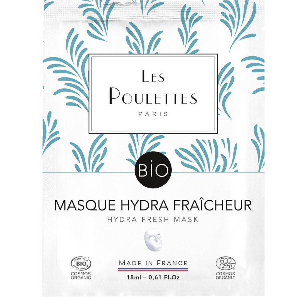 LES POULETTES Mask Hydra Fresh sach 18 ml