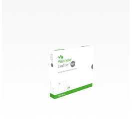 EXUFIBER Ag+ 10x10cm (nouveau) 10 pce