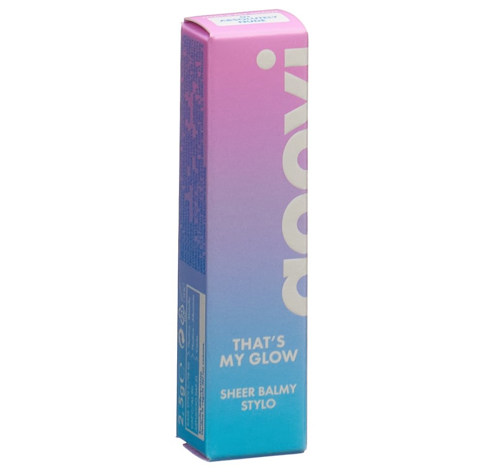 GOOVI MY GLOW Baume lèvres teinté 01 2.5 g