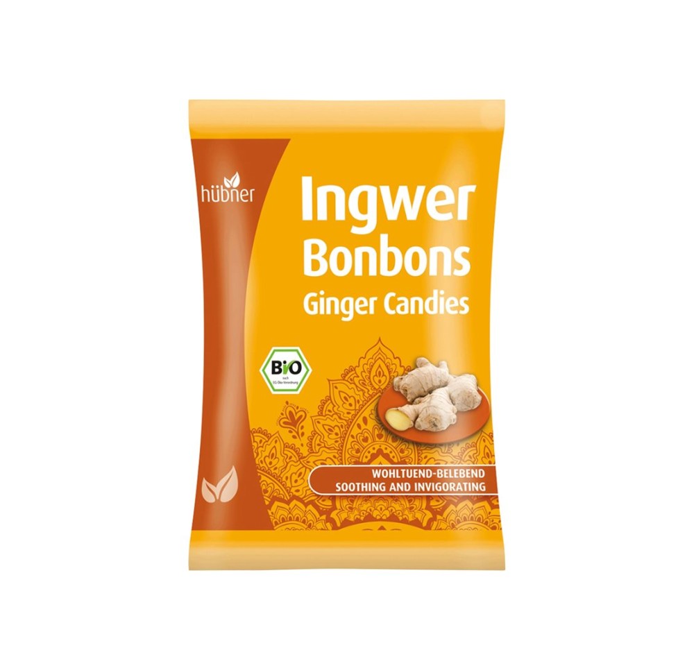 HÜBNER bonbons au gingembre sach 70 g HÜBNER bonbons au gingembre sach 70 g