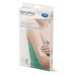 DERMAPLAST Medical skin+ 15x8cm 5 pce