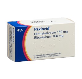 PAXLOVID cpr pell 4x150mg/2x100mg 5 x 6 pce