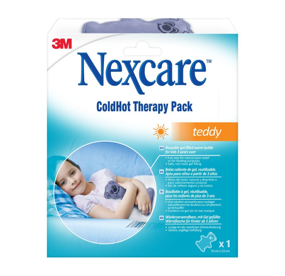 3M NEXCARE ColdHot Thera Pack bouill Teddy velours