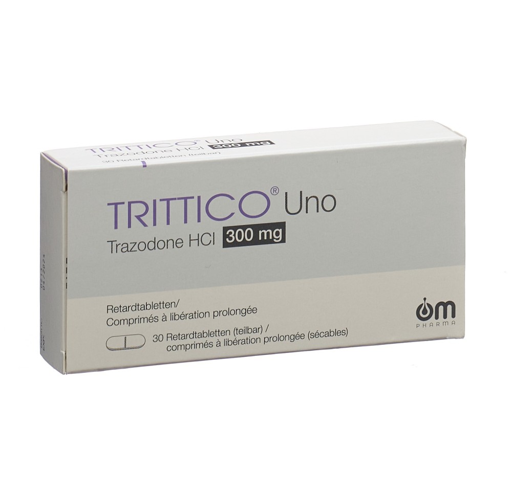 TRITTICO Uno cpr ret 300 mg 30 pce TRITTICO Uno cpr ret 300 mg 30 pce