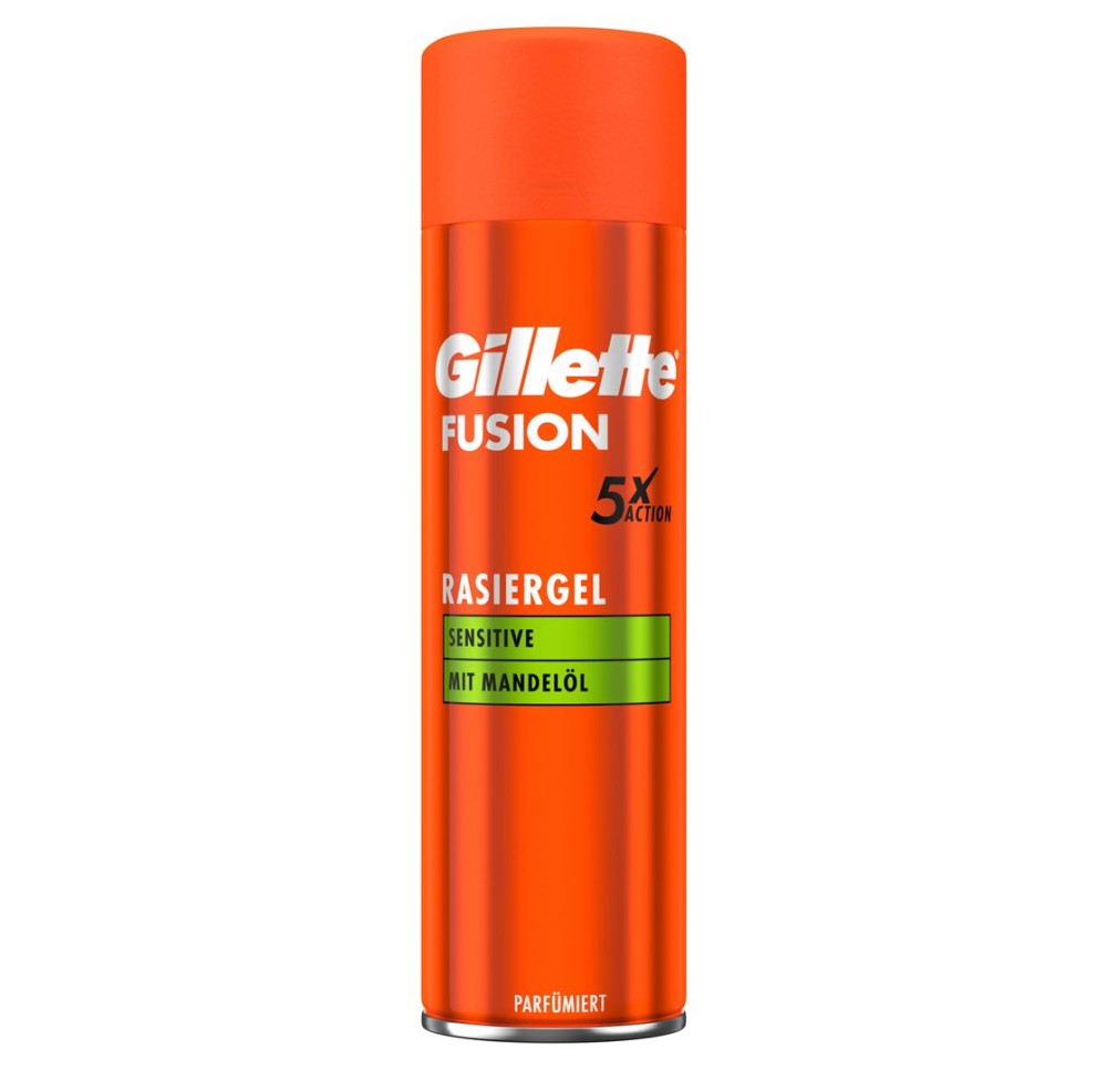 GILLETTE Fusion5 gel à raser Sensitive 200 ml