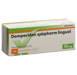 DOMPERIDONE axapharm lingual 10 mg 100 pce
