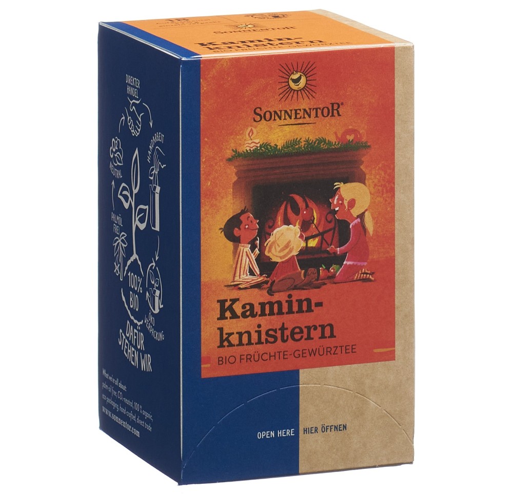 SONNENTOR Kaminknistern Tee n BIO sach 18 pce SONNENTOR Kaminknistern Tee n BIO sach 18 pce