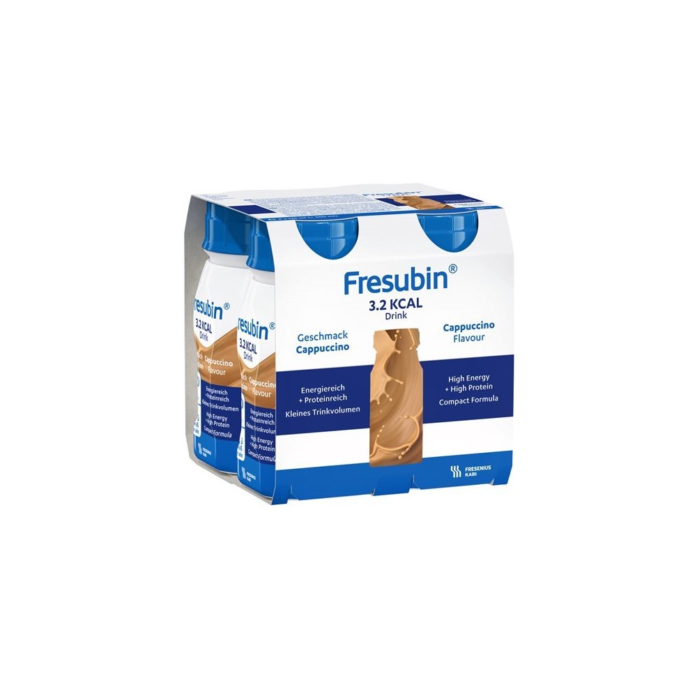 FRESUBIN 3.2 kcal DRINK cappucc (nouv) 4 x 125 ml
