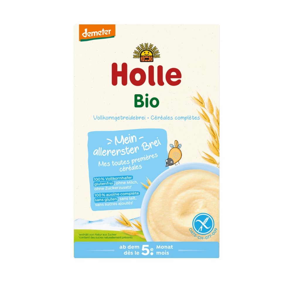 HOLLE bouillie céréales complètes avo s glut 250 g HOLLE bouillie céréales complètes avo s glut 250 g