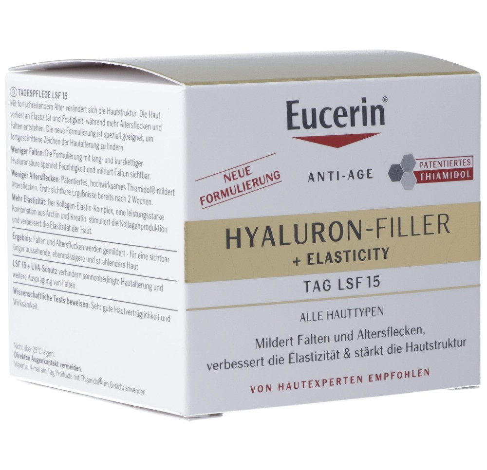 EUCERIN HYALURON-FILL+ELAST soin jour SPF15 50 ml