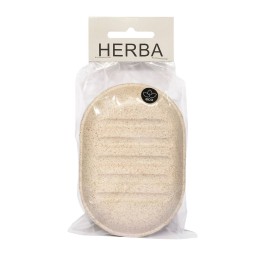 HERBA boîte à savon paille de blé beige