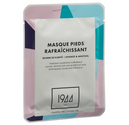 1944 PARIS SOINS Masque Pieds Rafraichiss