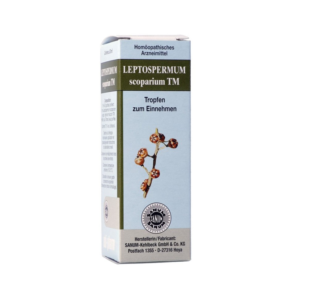 SANUM leptospermum scoparium teint mère 30 ml SANUM leptospermum scoparium teint mère 30 ml
