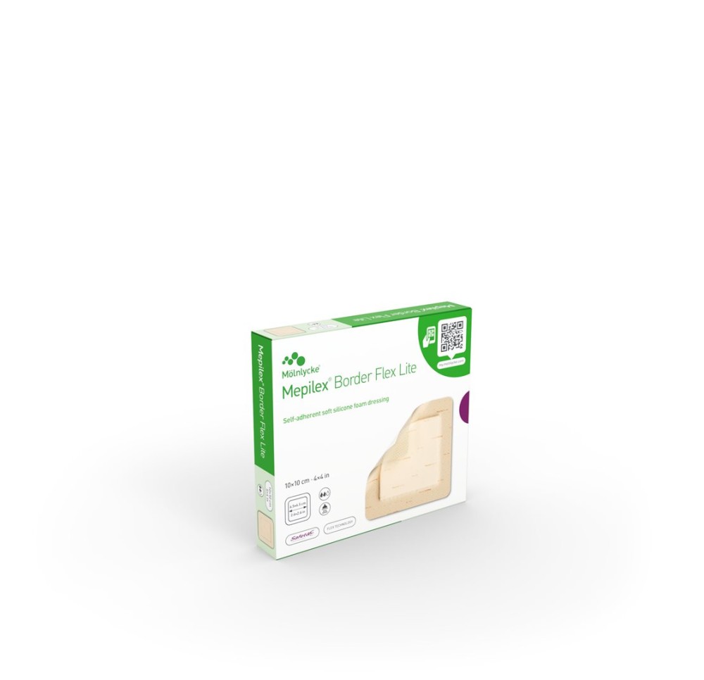 MEPILEX Border Flex Lite 10x10cm 5 pce
