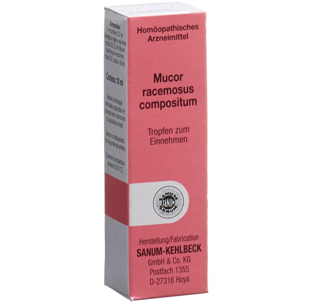 SANUM Mucor racemosus comp gouttes 5 D 10 ml