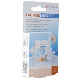 LIVSANE Lactase 6000  FCC cpr dist 100 pce