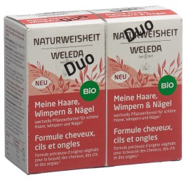 WELEDA NATURWEISHEIT cheveux cils ongl 2 x 46 pce