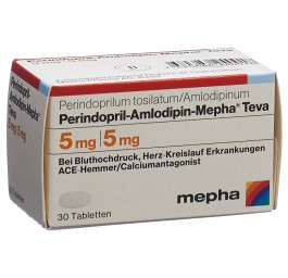PERINDOPRIL Amlodipin-Mepha Teva 5/5mg 30 pce