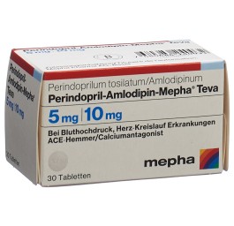 PERINDOPRIL Amlodipin-Mepha Teva 5/10mg 30 pce