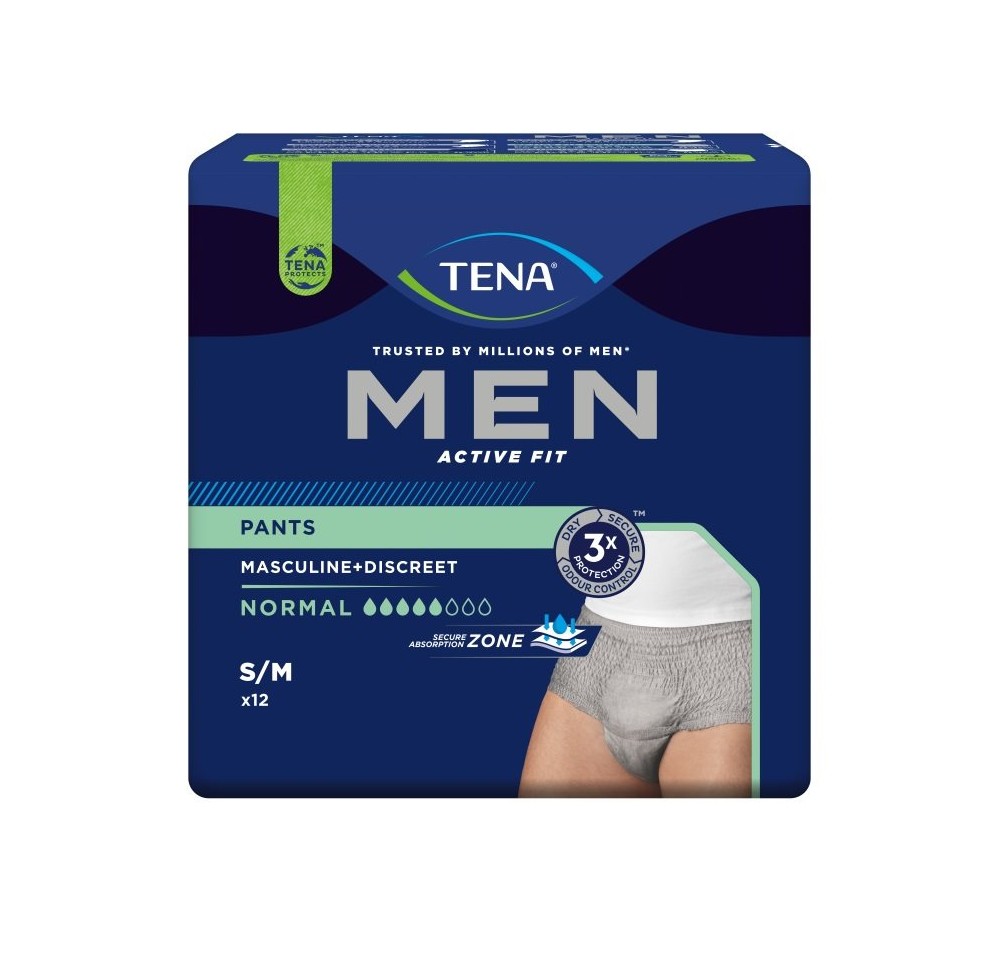 TENA Men Active Fit Pants normal S/M 12 pce