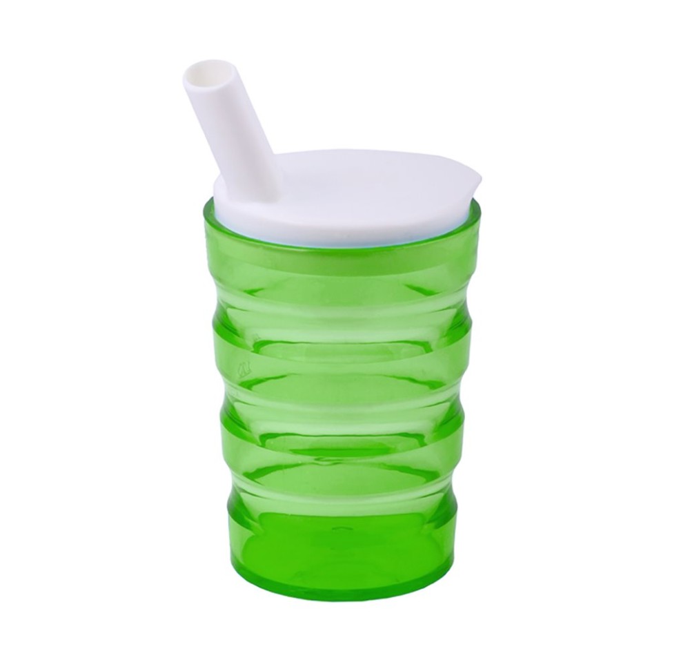 SUNDO gobelet rainures syst anti-fuit 200ml vert
