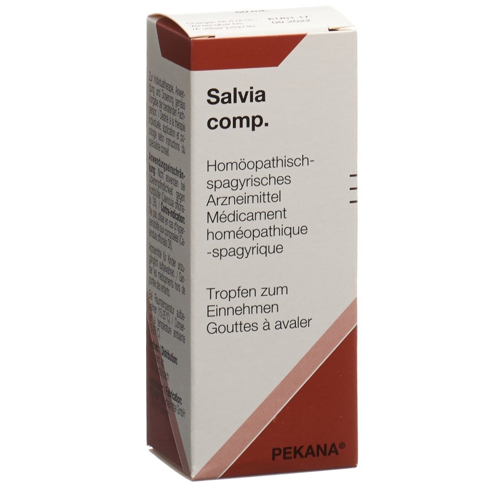 PEKANA Salvia comp gouttes buvables fl 50 ml