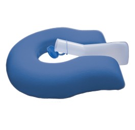 SUNDO coussin en U bleu