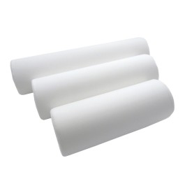 SUNDO rouleau genou revêtement tissu 50x15cm blanc