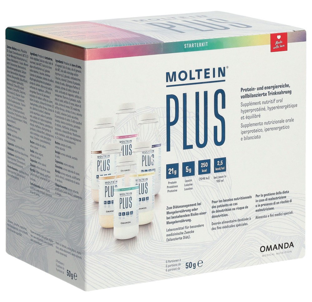 MOLTEIN PLUS 2.5 Starterkit 6 fl 50 g