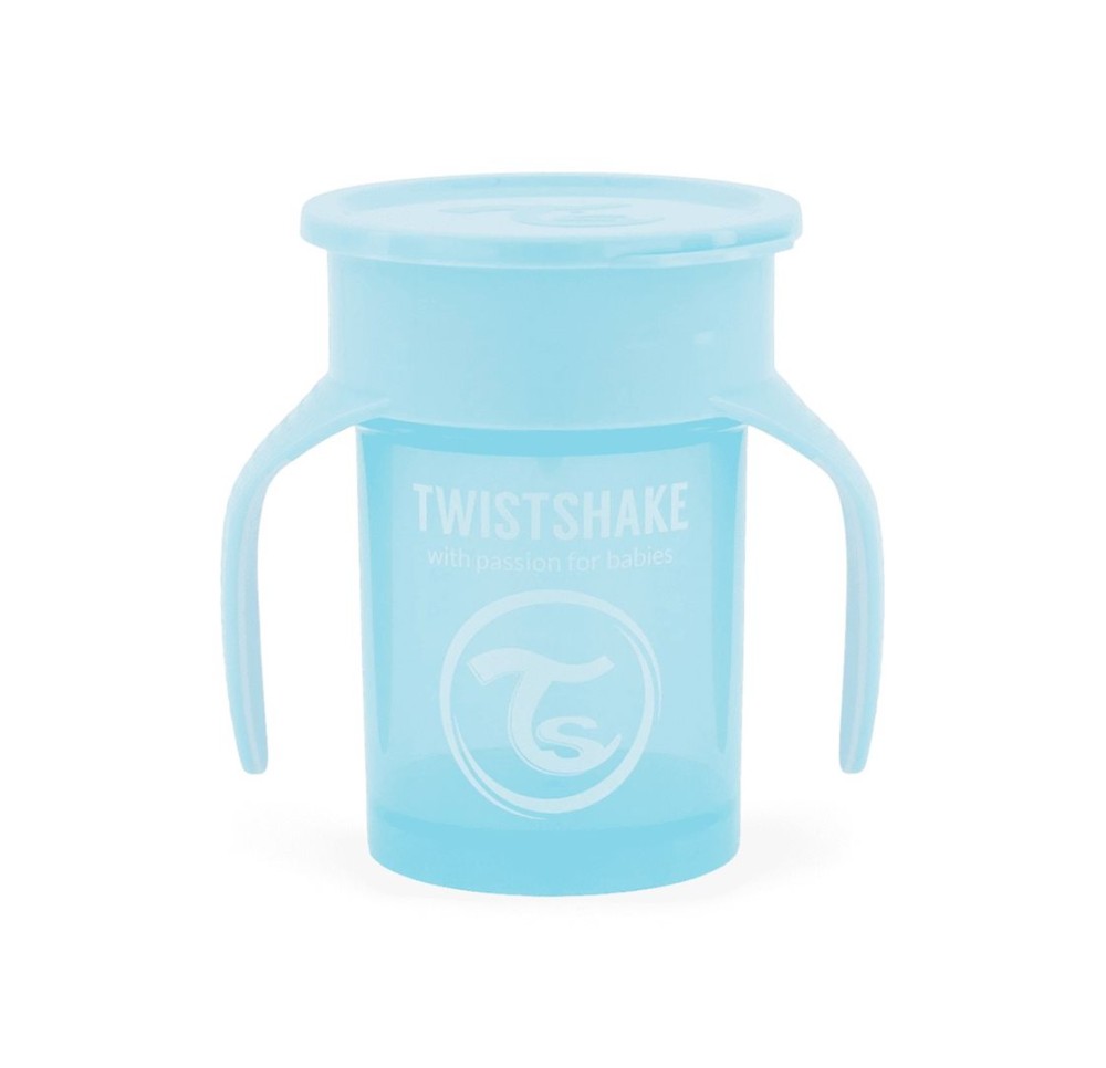 TWISTSHAKE Tasse 360 Cup 230ml 6+M pastel blue