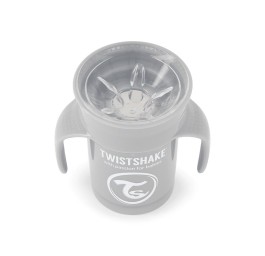 TWISTSHAKE Tasse 360 Cup 230ml 6+M pastel grey