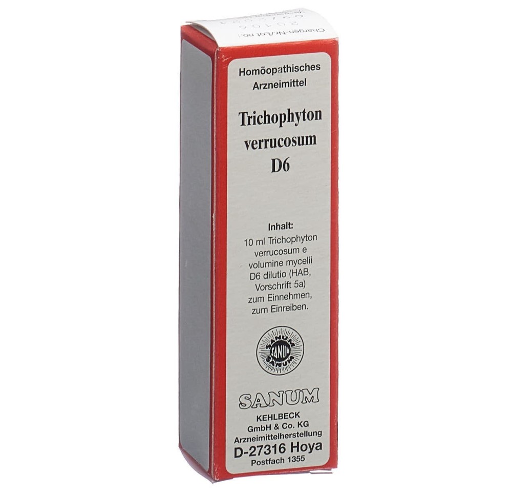 SANUM trichophyton verrucosum gouttes 6 D 10 ml