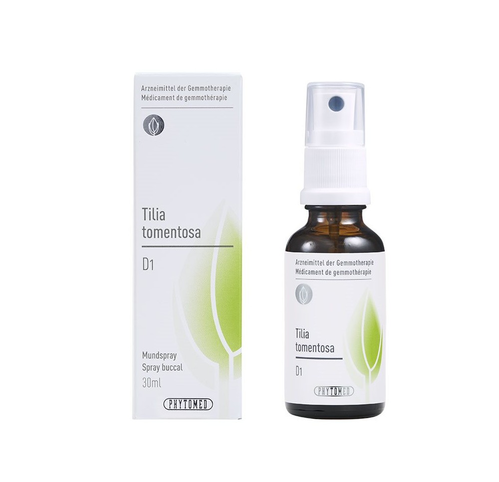 PHYTOMED GEMMO Tilia tomentosa liq 1 D spr 30 ml PHYTOMED GEMMO Tilia tomentosa liq 1 D spr 30 ml