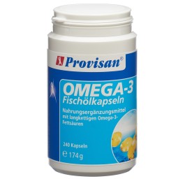 PROVISAN huile poisson omega 3 caps bte 240 pce