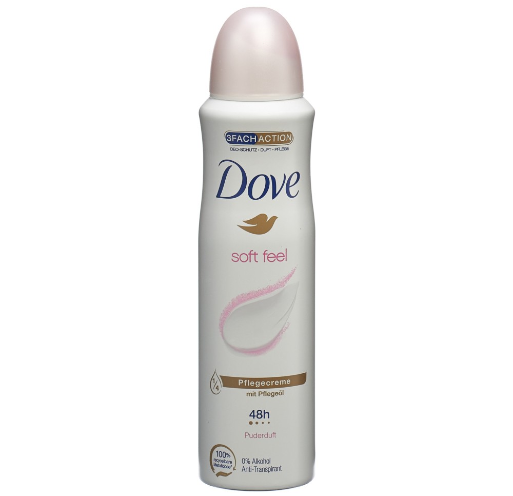 DOVE déo aéros spr soft feel 150 ml