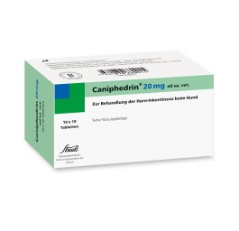 CANIPHEDRIN cpr 20 mg ad us vet. 100 pce
