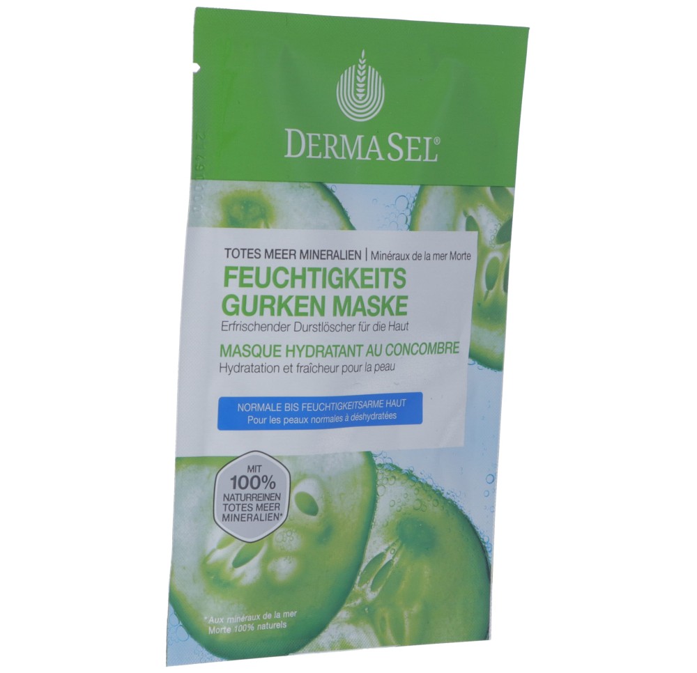 DERMASEL masque hydratant a/f sach 12 ml