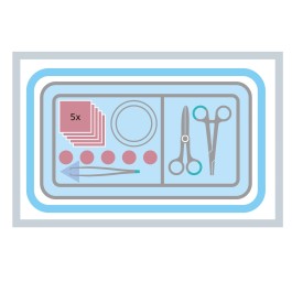 MEDISET set de suture 478195