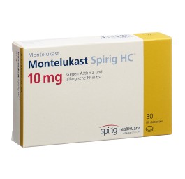 MONTELUKAST Spirig HC cpr pell 10 mg 30 pce